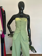 Load image into Gallery viewer, Green sleeveless two piece
