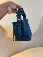 Load image into Gallery viewer, Blue suede mini bag
