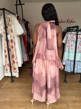 Load image into Gallery viewer, Brown pattern skirt two piece
