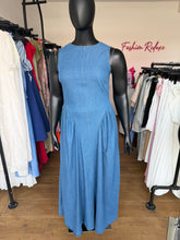 Load image into Gallery viewer, Plus denim maxi dress

