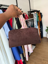Load image into Gallery viewer, Brown suede mini bag
