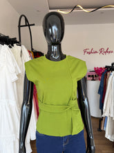 Load image into Gallery viewer, Green knot top
