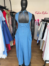 Load image into Gallery viewer, Plus denim maxi dress

