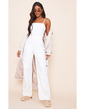 Load image into Gallery viewer, Strappy Denim jumpsuit

