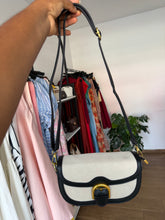 Load image into Gallery viewer, Black and cream mini bag
