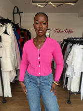 Load image into Gallery viewer, Pink ribbed sweater
