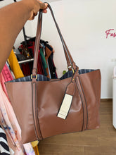 Load image into Gallery viewer, Brown maxi tote bag
