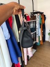 Load image into Gallery viewer, Black mini gold detail bag
