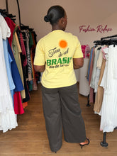 Load image into Gallery viewer, Yellow graphic Tshirt
