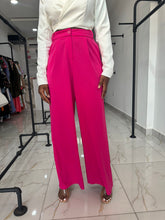 Load image into Gallery viewer, Pink palazzo trousers
