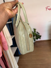 Load image into Gallery viewer, Green woven mini bag
