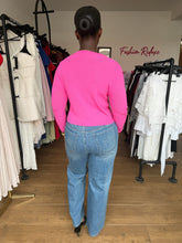 Load image into Gallery viewer, Pink ribbed sweater
