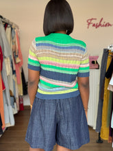 Load image into Gallery viewer, Multi colored polo top
