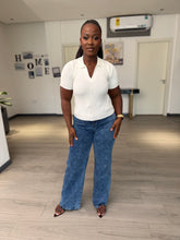 Load image into Gallery viewer, Blue denim jeans
