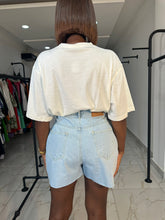 Load image into Gallery viewer, Light blue denim shorts
