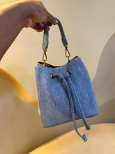 Load image into Gallery viewer, Denim midi bag
